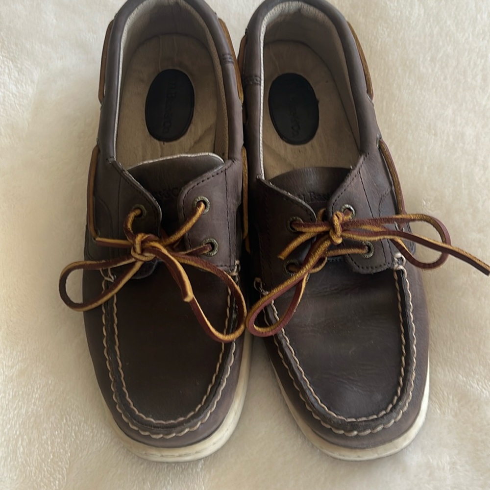 Bass Leather Boat Shoes 7.5